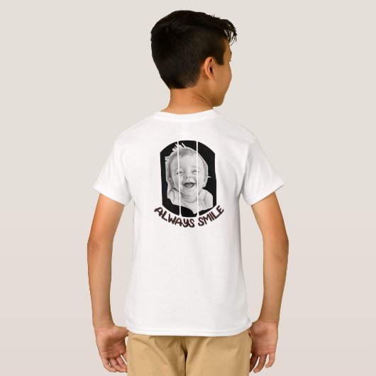 Kinder T-shirt ontwerp (Achterkant volledig)