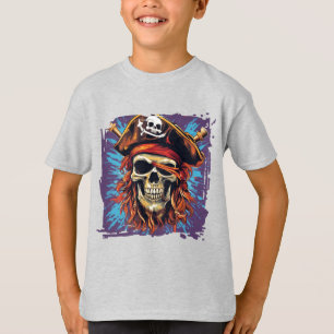 Kinder T-shirt piraat