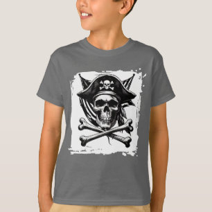 Kinder T-shirt piraat
