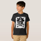 Kinder T-shirt piraat (Voorkant volledig)