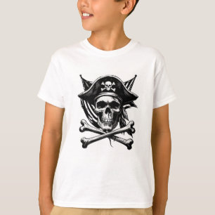 Kinder T-shirt piraat