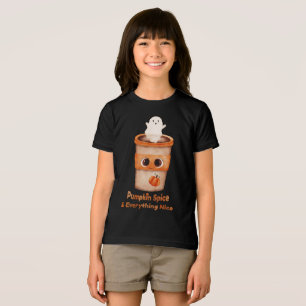 Kinder T-shirt — Pompoen Specerij & Alles is Leuk