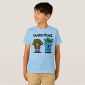 Kinder T-shirt Santo en Rini (Voorkant volledig)