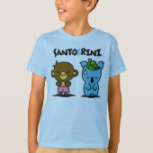Kinder T-shirt Santo en Rini (Voorkant)