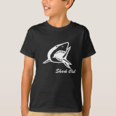 Kinder T-shirt Shark Club (Voorkant)