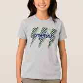 Kinder_T-shirt Tri-Blend Shirt (Voorkant)