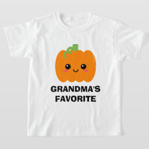 Kinder T-shirt van oma, Halloween Thanksgiving