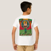 KINDER T-shirt voor bescherming van werknemers afd (Achterkant volledig)