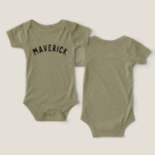 Kinder T-shirt voor persoonlijke naam (Ontwerp Voorkant & Achterkant)