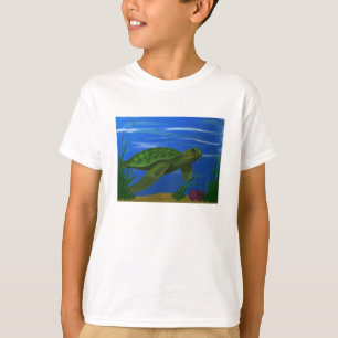 Kinder T-shirt voor schildpad