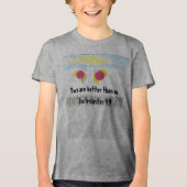 Kinder T-shirt vriendschap en zelfvertrouwen (Voorkant)