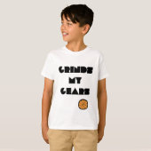 Kinder T-shirt zegt grappig "slijpt mijn tandwiele (Voorkant volledig)