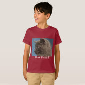Kinder T-shirt zonder labels (Voorkant volledig)