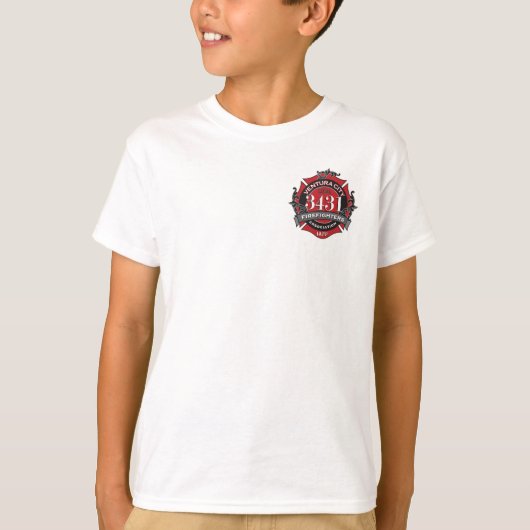 Kinder T-shirt zonder labels (Voorkant)