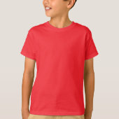 Kinder T-shirt zonder labels (Voorkant)