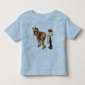 Kinder T-shirts en paardenschenken (Voorkant)
