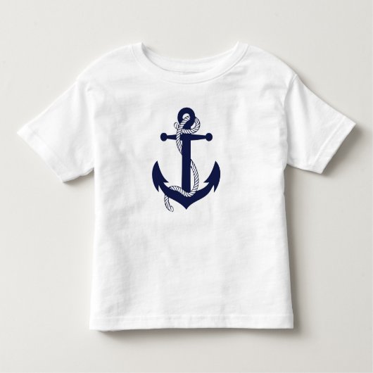 Kinder T-shirts - Nautische ankerplaatsen en helli (Voorkant)