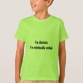 Kinder T-shirts voor autisme (Voorkant)