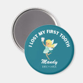 Kinder tandenfee Ik ben mijn eerste tandmijlpaal k Magneet (Voorkant / Achterkant)