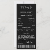 Kinder Tandenfee Lettercertificaat 1e Tand Verlore Kaart (Voorkant)