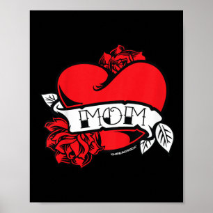 Kinder Tattoo mam Poster