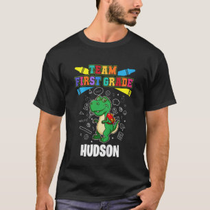Kinder team Eerste graad Hudson Gepersonaliseerd T-shirt