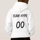 kinder teamhype zweat shrit (Achterkant)