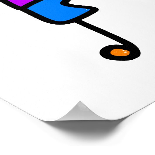 Kinder teamwerk poster (Hoek)