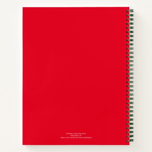 Kinder Teddy Bear-kerstkleuring Notitieboek (Achterkant)