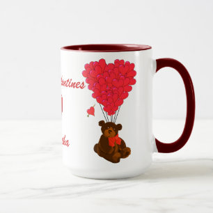 Kinder teddybeer Valentijnse  Mok