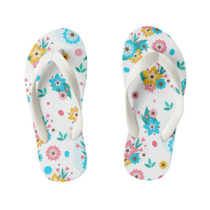 Kinder Teenslippers-Bloemen Kinder Teenslippers