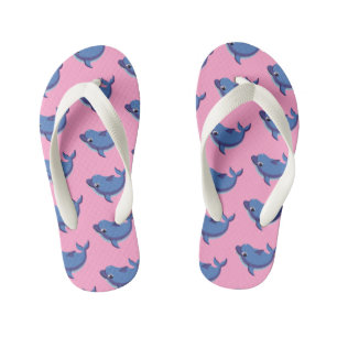 Kinder Teenslippers Dolphin