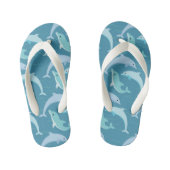 Kinder Teenslippers Dolphin (Voetbed)