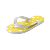 Kinder Teenslippers-Polka Dots Kinder Teenslippers (Schuin)