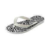 Kinder Teenslippers-Zebra Print Teenslippers (Schuin)
