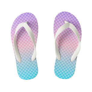 Kinder Teenslippers-Zeemeermin Teenslippers