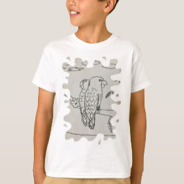 Kinder tekening Aangepast T-shirt