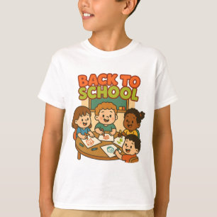 Kinder tekening t-shirt
