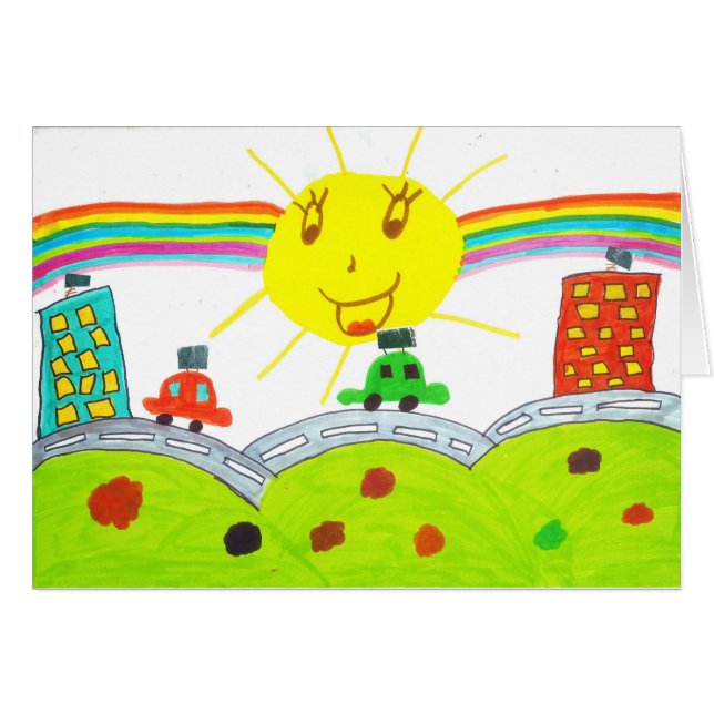 kinder tekeningen 7 (Voorkant Horizontaal)