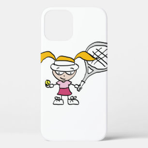 Kinder tennis iPhone 12 hoesje