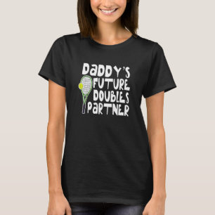 Kinder Tennis Daddy's Buddy Daddy's Future Doubles T-shirt