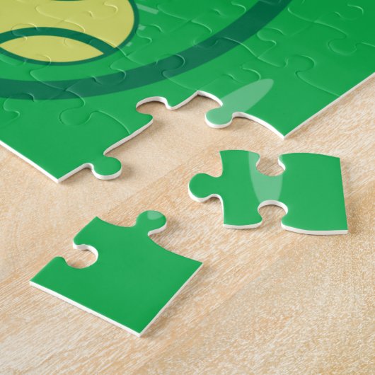 Kinder tennis puzzel legpuzzel (Zijkant)