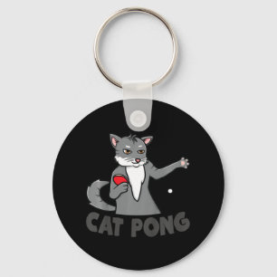 Kinder Tenniskat voor jongens en meisjes Sleutelhanger