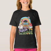 Kinder terug naar school Retro Graphic T-shirt (Voorkant)