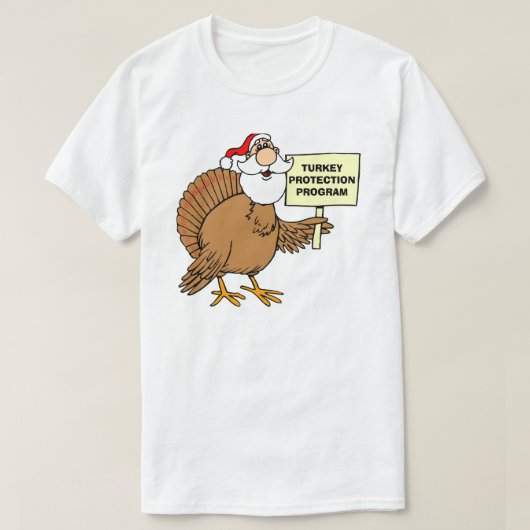 Kinder Thanksgiving Jokes Turkey Hiding Protection T-shirt (Design voorkant)