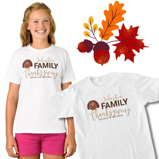 Kinder Thanksgiving shirt ideeën