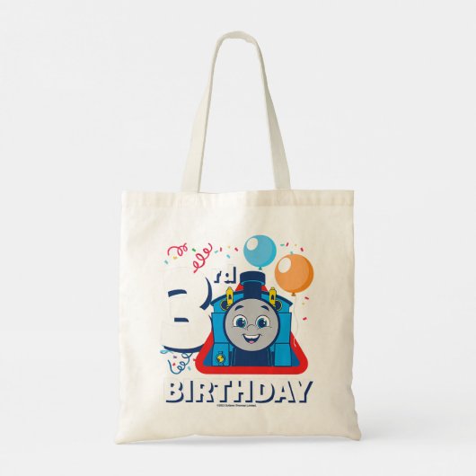 Kinder Thomas & Friends - Happy 3rd Birthday Premi Tote Bag (Achterkant)