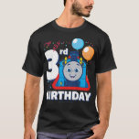 Kinder Thomas & Friends - Happy 3rd Birthday T-shirt<br><div class="desc">Kinder Thomas & Friends - Happy 3rd Birthday</div>