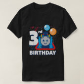 Kinder Thomas Friends Happy 3rd Birthday T-shirt (Design voorkant)