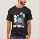 Kinder Thomas Friends Happy 3rd Birthday T-shirt<br><div class="desc">Kinder Thomas Friends Happy 3rd Birthday</div>